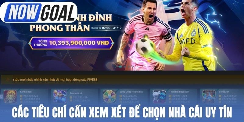 Các tiêu chí cần xem xét để chọn lọc nhà cái uy tín