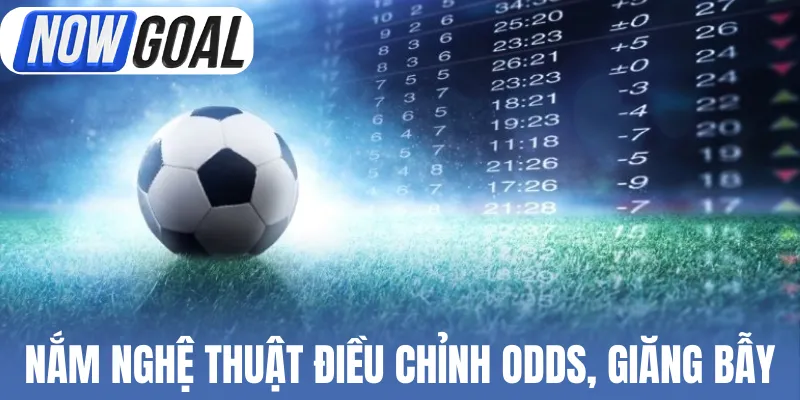 Hướng dẫn nắm nghệ thuật điều chỉnh Odds, giăng bẫy kèo dụ