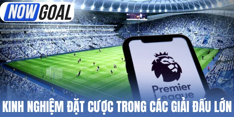 Kinh nghiệm đặt cược trong các giải đấu lớn