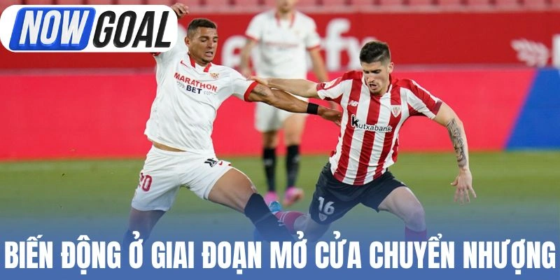 Biến động ở giai đoạn mở cửa chuyển nhượng