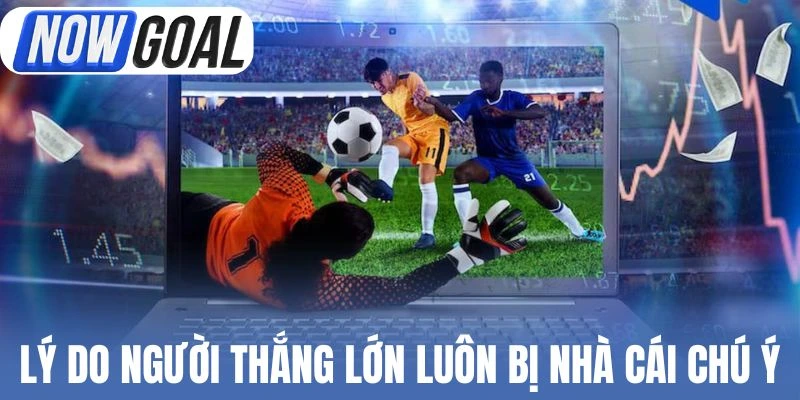 Lý do người thắng lợi lớn luôn bị nhà cái chú ý