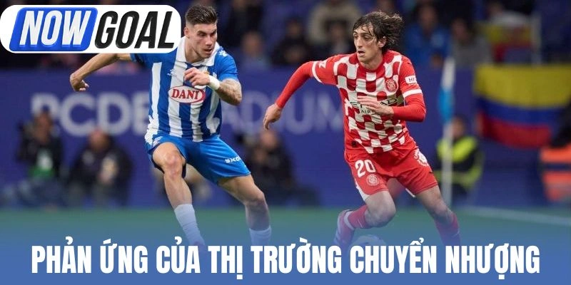 Sự phản ứng chung của thị trường qua tin chuyển nhượng